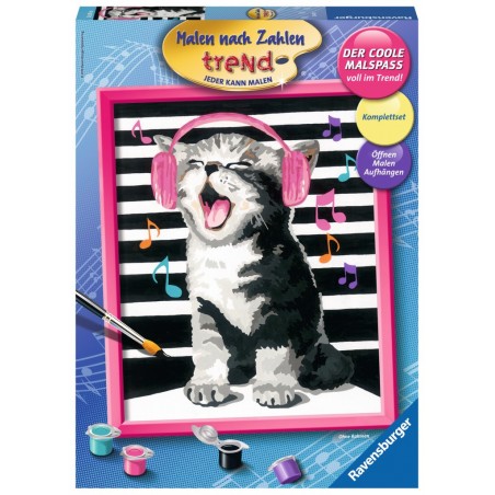 Ravensburger Spiel - Malen nach Zahlen - Singing Cat