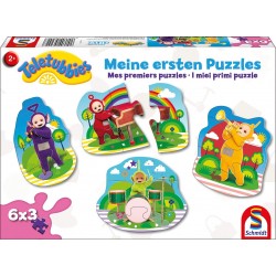 Schmidt Spiele - Puzzle - Teletubbies - Meine ersten Puzzles, 6x3 Teile