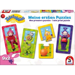 Schmidt Spiele - Puzzle - Teletubbies - Meine ersten Puzzles, 9x2 Teile
