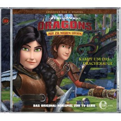 Edel:KIDS CD - Dragons - Auf zu neuen Ufern - Kampf um das Drachenauge, Folge 32