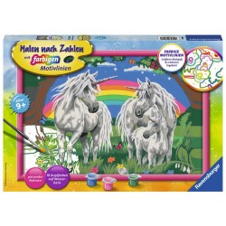 Ravensburger Spiel - Malen nach Zahlen - Fabelhafte Einhornwelt