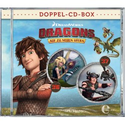 Edel:KIDS CD - Dragons - Auf zu neuen Ufern - Doppel-Box, Folge 36 + 37
