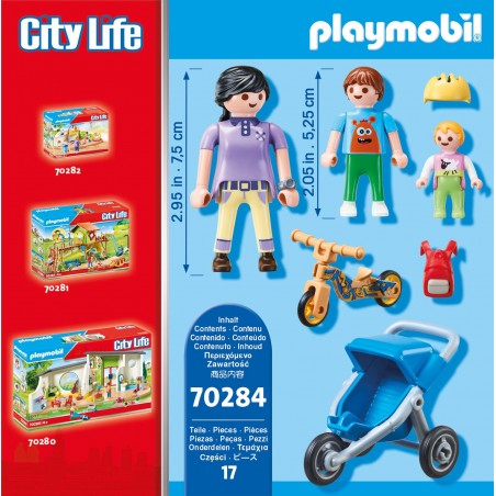 Playmobil® 70284 - City Life - Mama mit Kindern