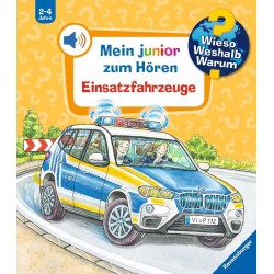 Ravensburger Buch - Wieso Weshalb Warum Junior zum Hören - Einsatzfahrzeuge, Band 2