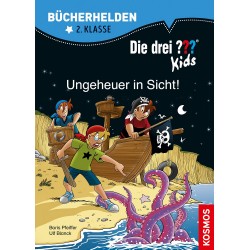 KOSMOS - Bücherhelden - Die drei ??? Kids - Ungeheuer in Sicht!, 2. Klasse