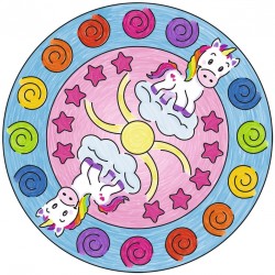 Ravensburger Spiel - Mini Mandala Designer Unicorn