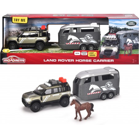 Majorette - Grand Series - Land Rover Horse Carrier