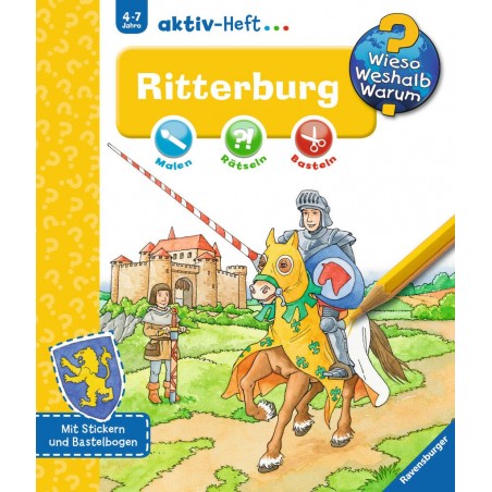 Ravensburger - Wieso? Weshalb? Warum? aktiv-Heft: Ritterburg