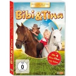 KIDDINX - DVD - Bibi & Tina - Kinofilm-Box, 4er Box