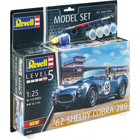 Revell - Model Set 62 Shelby Cobra 289 Revell - Model Set 62 Shelby Cobra 289