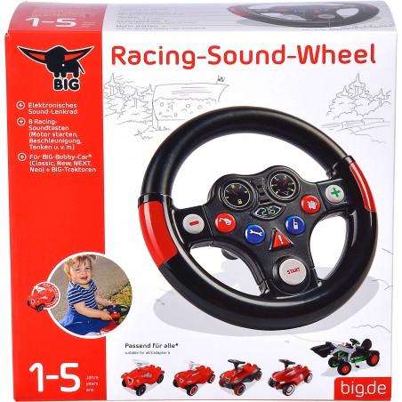BIG - Bobby Car - Racing-Sound-Wheel