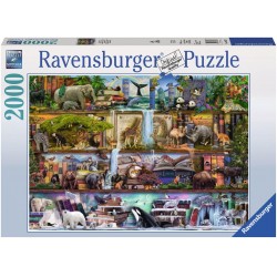 Ravensburger Spiel - Aimee Stewart: Großartige Tierwelt, 1500 Teile