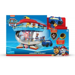 Spin Master - Paw Patrol - Lookout Hauptquartier Spielset mit Chase
