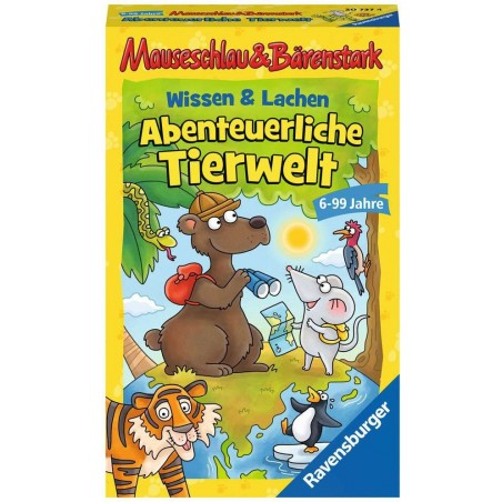 Ravensburger - Mauseschlau & Bärenstark Wissen und Lachen - Abenteuerliche Tierwelt