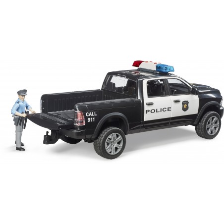 RAM 2500 Polizei Pickup mit Polizist