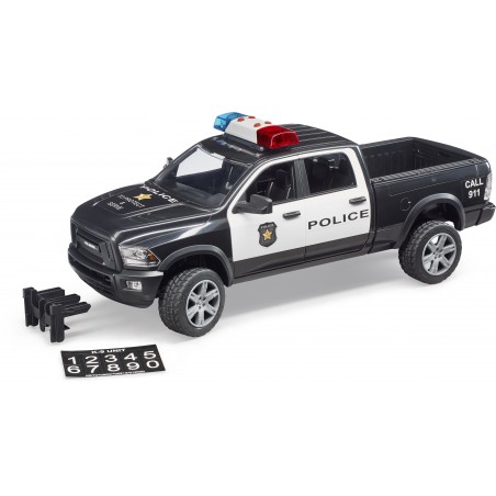 RAM 2500 Polizei Pickup mit Polizist