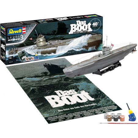 Revell - Geschenkset Movie Set DAS BOOT - 40th Anniversary
