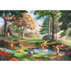 Schmidt Spiele - Thomas Kinkade Collection - Disney, Winnie The Pooh