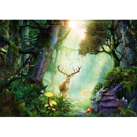 Schmidt Spiele - Puzzle - Rehe im Wald