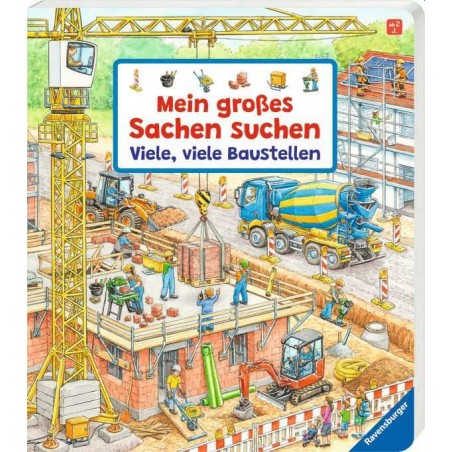 Ravensburger - Mein großes Sachen suchen: Viele, viele Baustellen