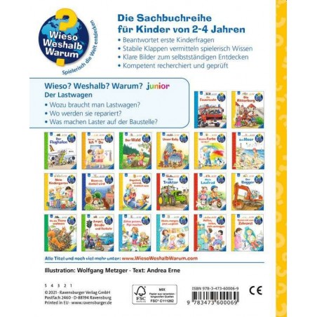 Ravensburger - Wieso? Weshalb? Warum? junior: Der Lastwagen -Band 51