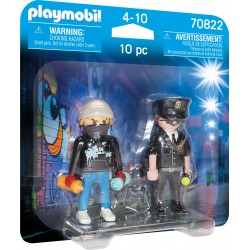 Playmobil® 70822 DuoPack Polizist und Sprayer