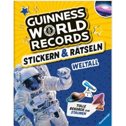Ravensburger - Guinness World Records: Stickern & Rätseln - Weltall