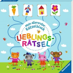 Ravensburger - Mein allererster Rätselblock: Lieblingsrätsel