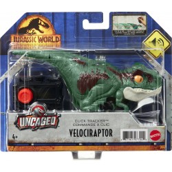 Mattel - Jurassic World Uncaged Click Tracker Velociraptor