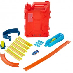 Mattel - Hot Wheels® Track Builder Unlimited Kanister Stunt Box inkl. 1 Spielzeugauto