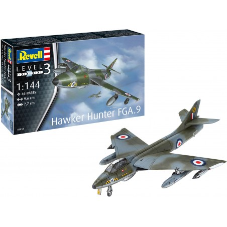 Revell - Model Set Hawker Hunter FGA.9 Revell - Model Set Hawker Hunter FGA.9
