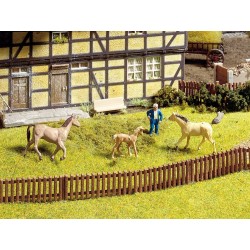 Noch - Gartenzaun, 18 Teile