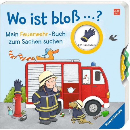 Ravensburger - Wo ist bloß… Mein Feuerwehr-Buch zum Sachen suchen
