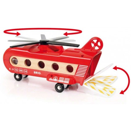 BRIO - Eisenbahn-Transporthubschrauber BRIO - Eisenbahn-Transporthubschrauber