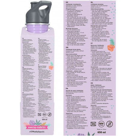 Depesche - TOPModel - Trinkflasche Urban Jungle Depesche - TOPModel - Trinkflasche Urban Jungle