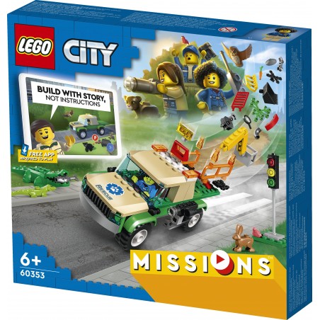 LEGO® City 60353 - Tierrettungsmissionen