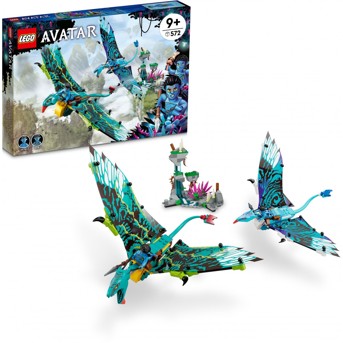 LEGO Avatar 75572 - Jakes und Neytiris erster Flug auf einem Banshee