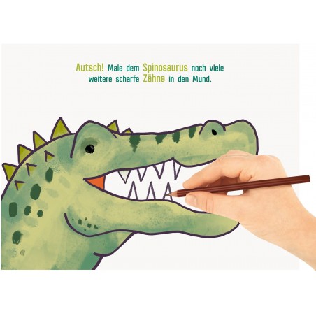 Depesche - Dino World - Kritzel Malbuch Mini Dino Depesche - Dino World - Kritzel Malbuch Mini Dino