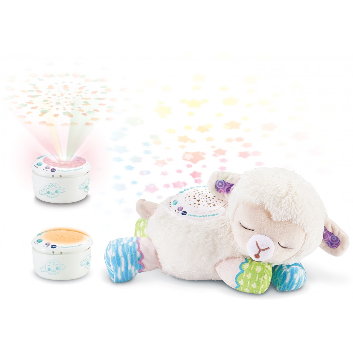 3-in-1 Sternenlicht-Schäfchen
