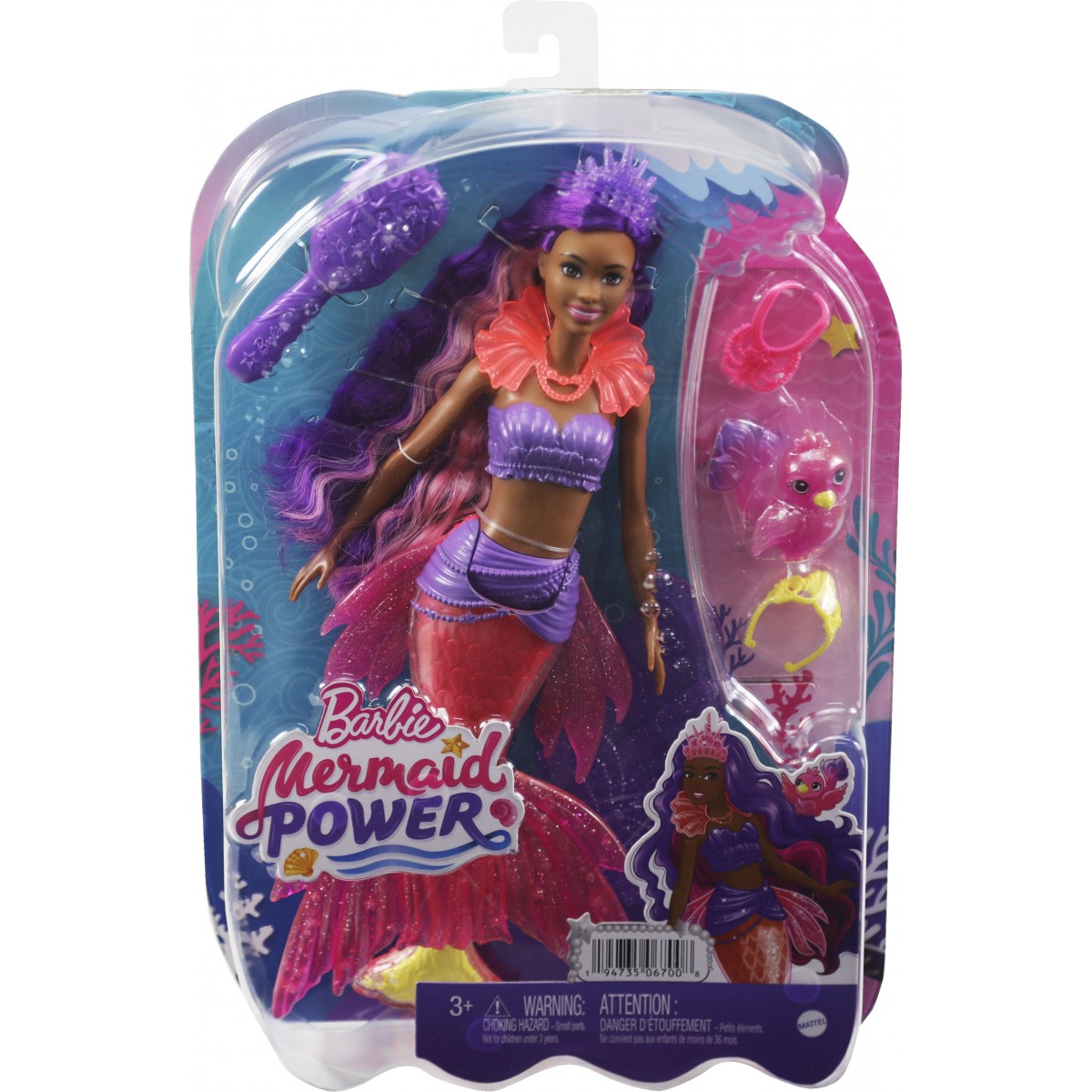 Mattel - Barbie Meerjungfrauen Power Barbie Brooklyn