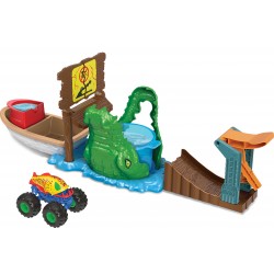 Mattel - Hot Wheels® Monster Trucks Color Shifters Playset