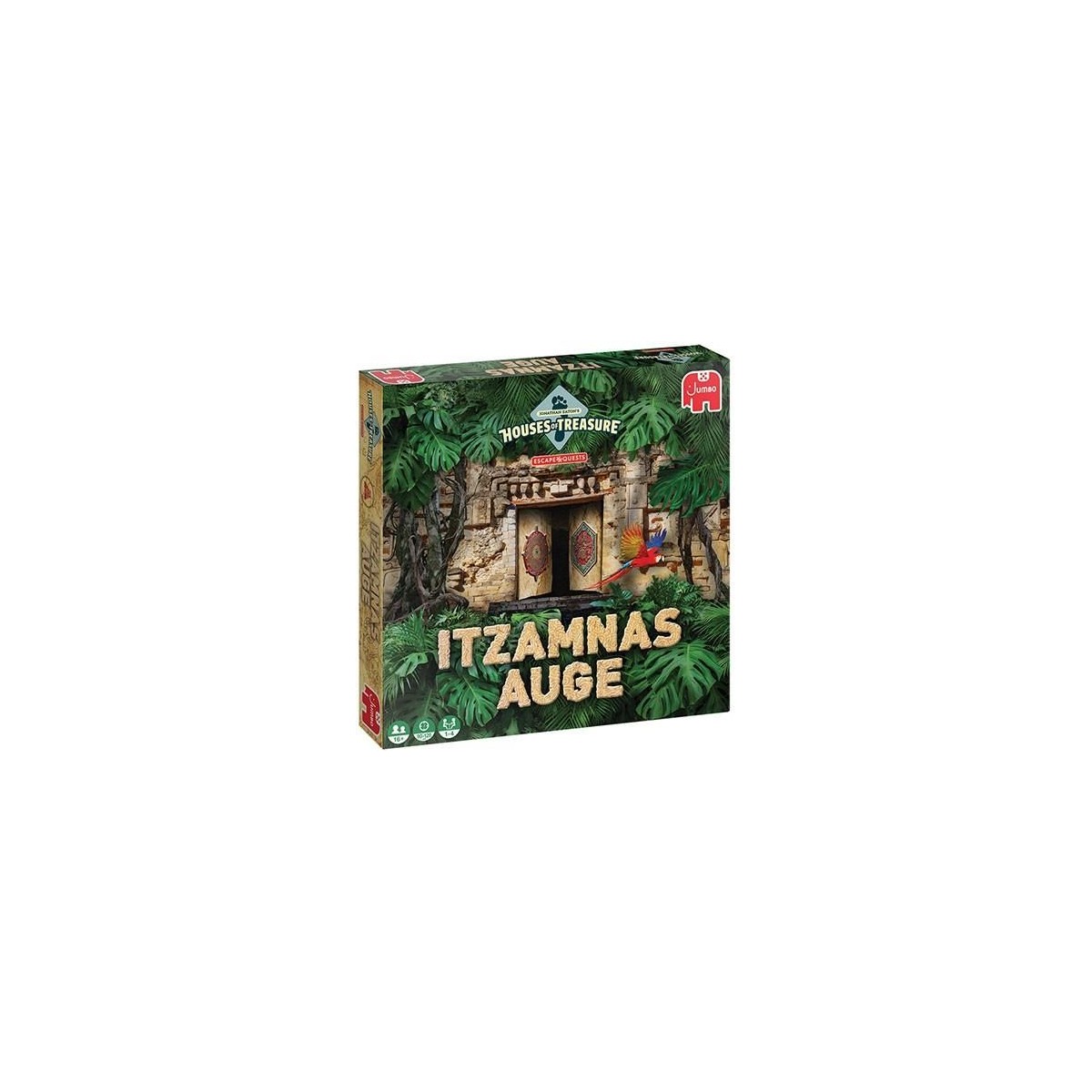 Jumbo Spiele - Jonathan Eaton Houses of Treasure - Escape Quest - Itzamnas Auge