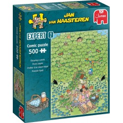 Jumbo Spiele - Jan van Haasteren - Picknick-Spaß, 500 Teile