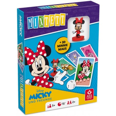 ASS Altenburger Spielkarten - Mixtett - Disney Mickey Mouse & Friends Set 3, Minnie
