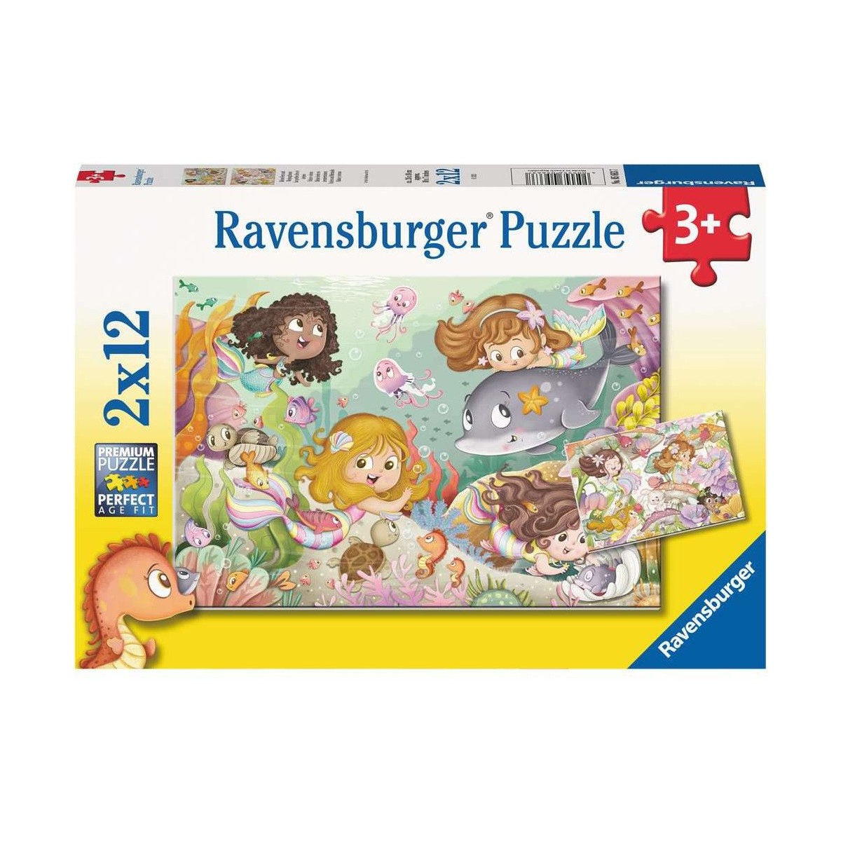 Ravensburger - Kleine Feen und Meerjungfrauen, 12 Teile