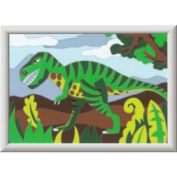 Ravensburger - Malen nach Zahlen - Hungriger Dinosaurier