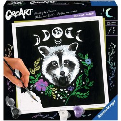 Ravensburger - Malen nach Zahlen - Pixie Cold: Racoon