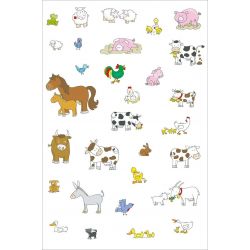 Mein Stickerheft. Tiere