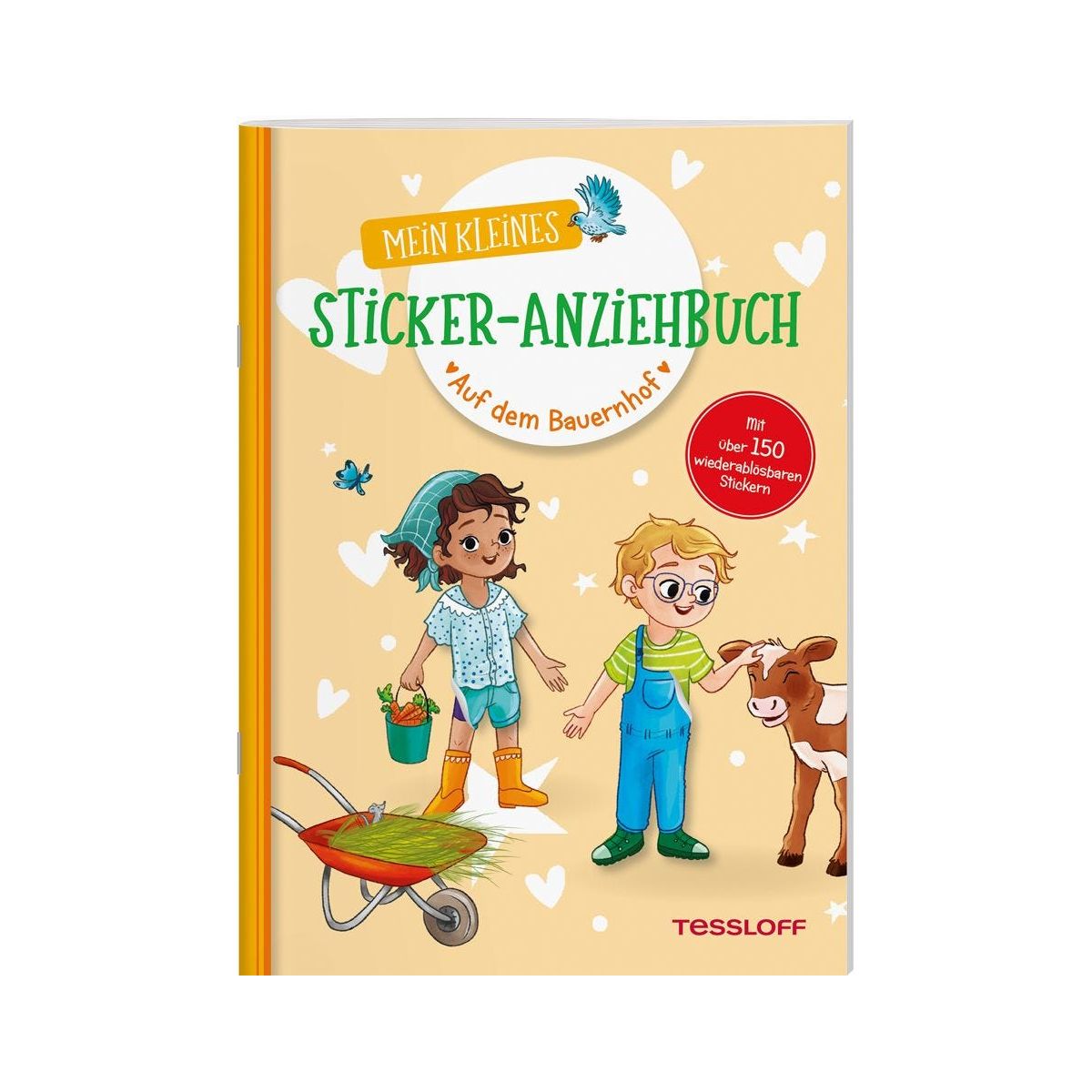Mein kleines Sticker-Anziehbuch -Auf dem Bauernhof