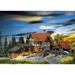 Faller - H0 - Schwarzwald-Sägemühle mit Motor